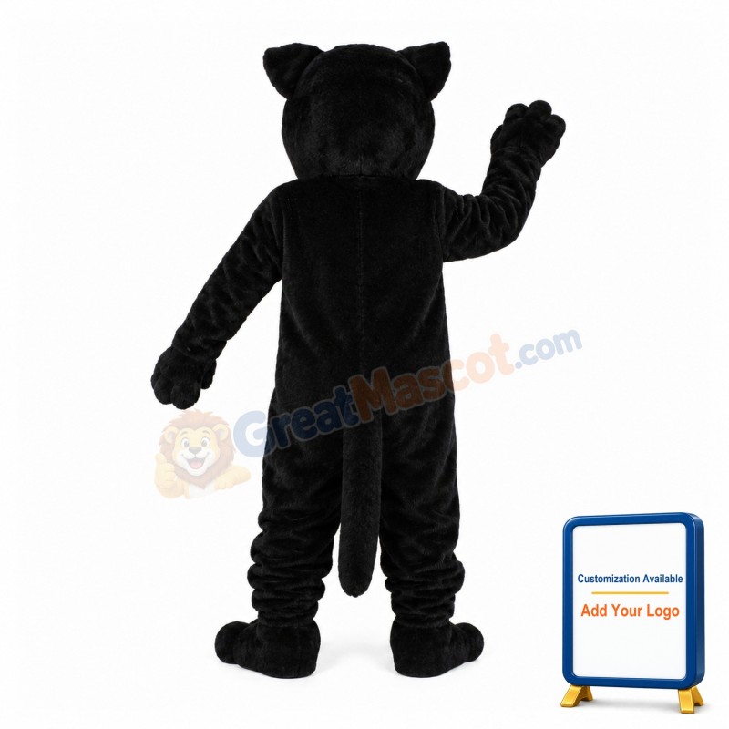 Quick Agile Black Panther Mascot Costume