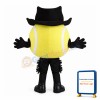 Tennis Ball With Hat Mascot Costume