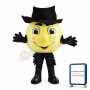 Tennis Ball With Hat Mascot Costume