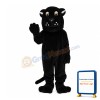 Affable Black Beaver Mascot Costume