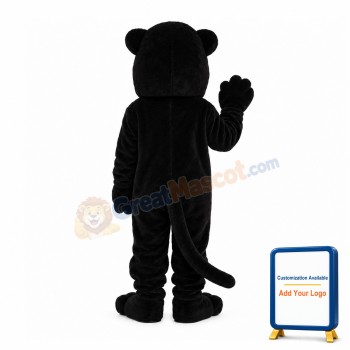 Affable Black Beaver Mascot Costume