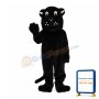 Affable Black Beaver Mascot Costume