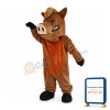 Fiercely Wild Porcupine Mascot Costume