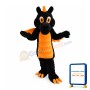 Black & Orange Flying Dragon Mascot Costume