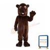 Genial Likable Beaver Mascot Costume