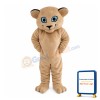 Little Tiger With Sky Blue Eyes Mascot Costume