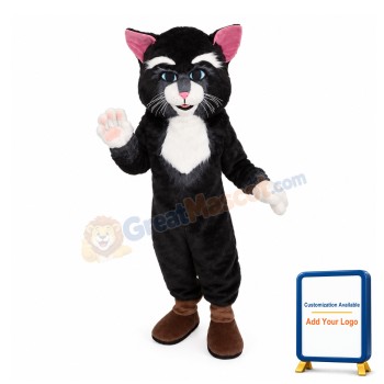 Lovable Mignon Black Cat Mascot Costume