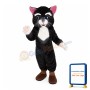 Lovable Mignon Black Cat Mascot Costume