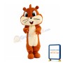 Joyful Cute Chipmunk Mascot Costume