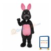 Grey Mouse With Pink Ears Mascot Costume
