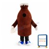Cartoon Chocolate Milk Bottle Mascot Costume