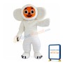 White Small Macaque Mascot Costume