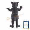 Grey Tiger With Blue Eyes Mascot Costume