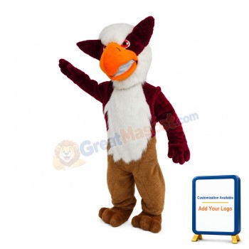 Grumpy Eagle Mascot Costume