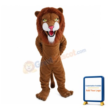Majestic Hale Lion Mascot Costume