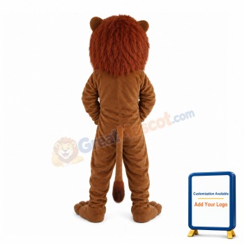 Majestic Hale Lion Mascot Costume