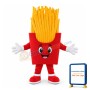 Packet Of Golden Fries Mascot Costume