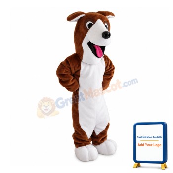 Roguish Akimbo Dog Mascot Costume