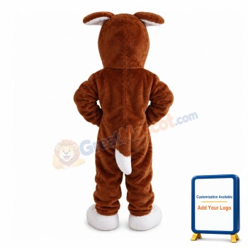 Roguish Akimbo Dog Mascot Costume