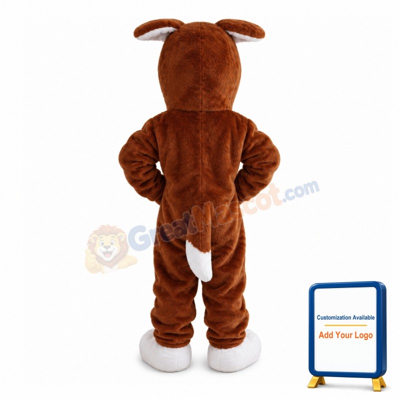 Roguish Akimbo Dog Mascot Costume