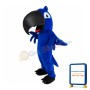 Noisy Blue Parrot Mascot Costume