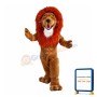 Muscular Strong Lion Mascot Costume