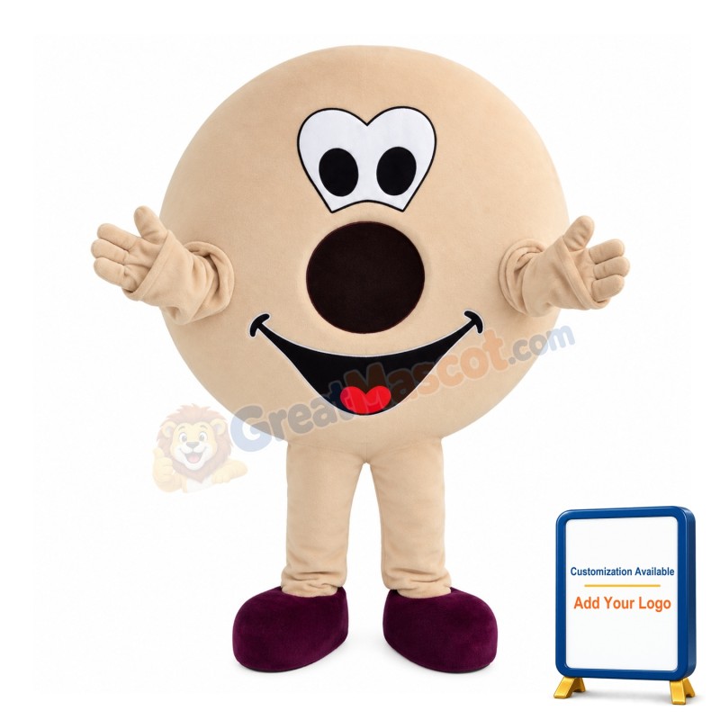 Salty Cookie Mascot Costume