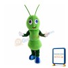 Green Ant With Blue Eyes Mascot Costume