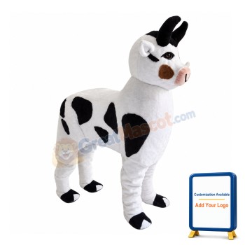 Milk Producing Cow Mascot Costume