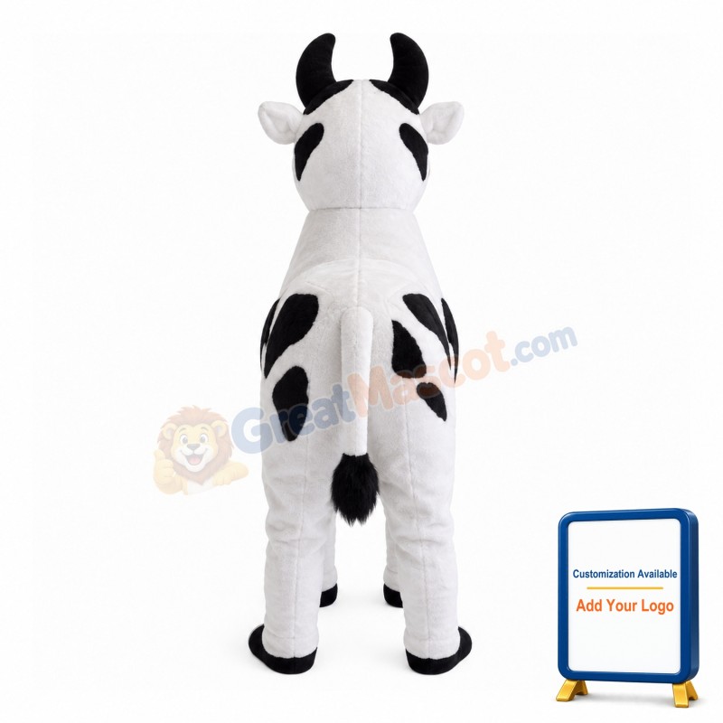 Milk Producing Cow Mascot Costume