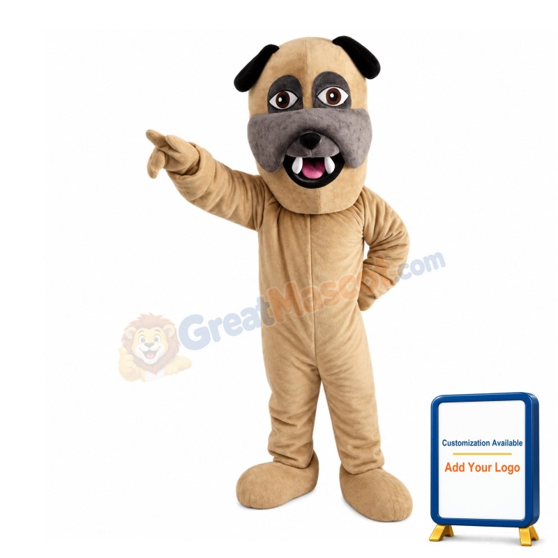 Tricksy Stupid Bulldog Mascot Costume