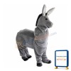 Grey Donkey Mascot Costume