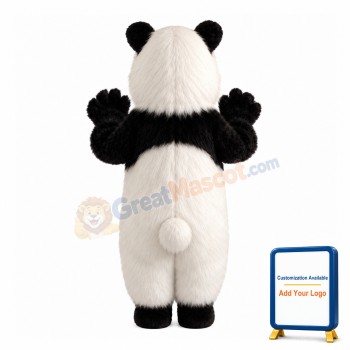 Humorous Fat Panda Mascot Costume