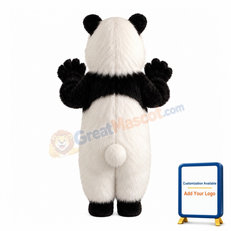 Humorous Fat Panda Mascot Costume