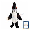 Pointed Head Hoopoe Bird Mascot Costume