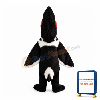 Pointed Head Hoopoe Bird Mascot Costume