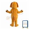 Mischievous Brown Dog Mascot Costume