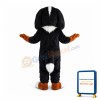 Foolish Black & White Dog Mascot Costume