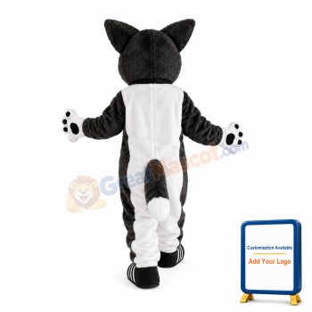 Frank Dog With Collar Mascot Costume