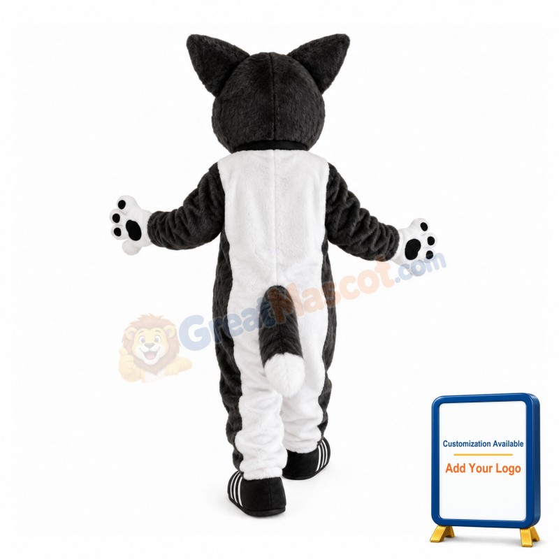 Frank Dog With Collar Mascot Costume