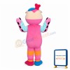 Likable Pink Bird Mascot Costume