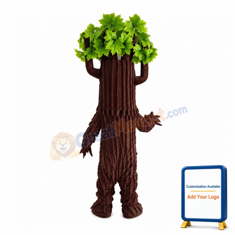 Lush Old Tree Mascot Costume