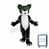 Freakish Tiger With Chicken Leg Shaped Ears Mascot Costume