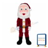 Santa Claus With Buttons Coat Mascot Costume