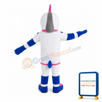 Special Look Horse With Pink Horn Mascot Costume