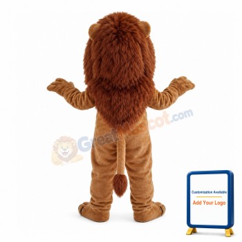 Happy Dancing Lion Mascot Costume