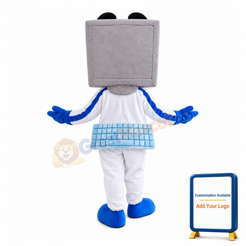 Complete Set Of Desktop Computer Mascot Costume