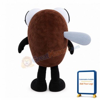 Large Mosquito With Protruding Eyes Mascot Costume