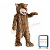 Leopard With Fierce Face Mascot Costume