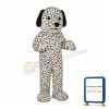 Dense Spots Dog With Blue Eyes Mascot Costume